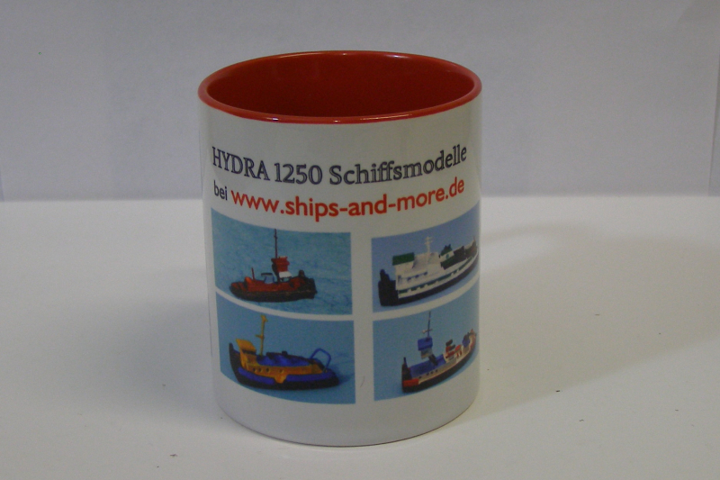 Tasse III "Schlepper und Arbeitsschiffe" (1 St.) - rot -